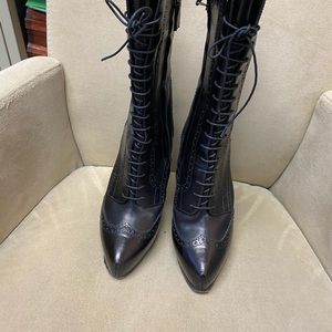 Marc Jacobs lace up boots